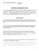 CONTRATO DE PROMESA DE VENTA.