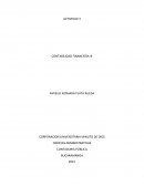 Actividad sobre ciencias administrativas. Asiento contable para registrar la valorización del equipo de oficina