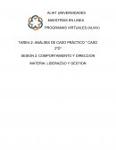 TAREA 2: ANÁLISIS DE CASO PRÁCTICO " CASO 3ºD"