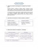 ¿Cual es el concepto de metodología de la investigación ?