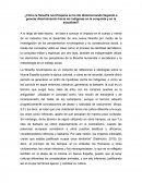 ¿Cómo la filosofía novohispana se ha ido distorsionando llegando a generar discriminación hacia los indígenas en la conquista y en la actualidad?