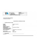 PROGRAMA DE BIOLOGÍA PLANEACIÓN DEL CONTENIDO DE CURSO