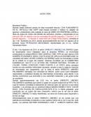 SINTESIS: JUICIO ORAL