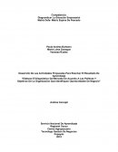 Desarrollo De Las Actividades Propuestas Para Resolver El Resultado De Aprendizaje