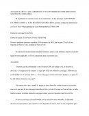 Reconcocimiento de sentencia extranjera