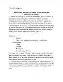 Tema de Investigación: Violencia en el noviazgo entre jóvenes en edad universitaria