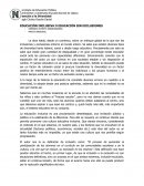 Educación inclusiva o educación sin exclusiones