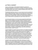 La tierra o nosotros??