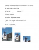 Proyecto: “Artículo de opinión”
