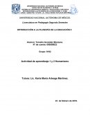 INTRODUCCIÓN A LA FILOSOFÍA DE LA EDUCACIÓN
