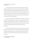 La mirada externa. Análisis y reflexiones