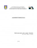AGROMETEOROLOGIA Publicaciones para apoyo docente
