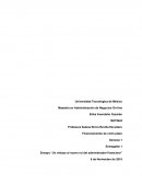 Ensayo “Un vistazo al nuevo rol del administrador financiero”