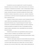 ESTADO DEL ARTE una investigación sobre “lo conocido