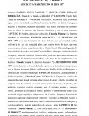 .ACTA CONSTITUTIVA DE LA EMPRESA ASOCIATIVA “LA BENDICION DE DIOS ST7”