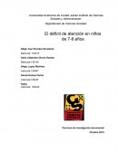 Técnicas de investigación documental El déficit de atención en niños de 7-8 años