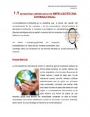 DEFINICIÓN E IMPORTANCIA DE MERCADOTECNIA INTERNACIONAL