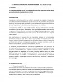 LA ECONOMIA MUNDIAL ACTUAL ESTA BASADA EN UN SISTEMA DE ESTADOS, DONDE SE DA LA EXPLOTACION DEL TRABAJO POR UN CAPITAL?