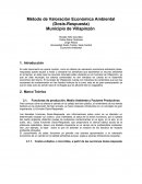 Método de Valoración Económica Ambiental