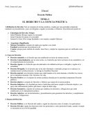 EL DERECHO Y LA CIENCIA POLÍTICA