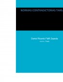 Ejemplo de Normas que se contradicen