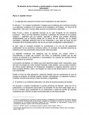 El derecho de los reclusos y sentenciados a ocupar establecimientos adecuados