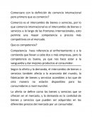 Comenzare con la definición de comercio internacional pero primero que es comercio?