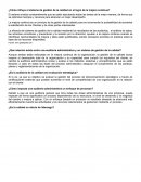 Cómo influye el sistema de gestión de la calidad en el logro de la mejora continua?