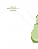¿Qué opinión tiene sobre la mercadotecnia en Costa Rica?