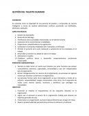 GESTIÓN DEL TALENTO HUMANO DEFINICIÓN