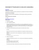 Actividad 6: Practicando la inducción matemática