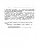 Se exhibe convenio de divorcio