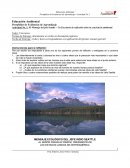Educación Ambiental Portafolios de Evidencias de Aprendizaje