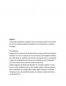 Comprender la definición y aplicación de la comunicación verbal, oral y escrita así como el modelo transaccional mediante el cual transmitimos y recibimos mensajes.