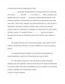 Demanda de modificacion de acta de acta de nacimiento