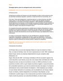 Estrategia óptima y plan de contingencia ante crisis económica