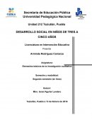 Socializacion en niños de 3 a 5 años