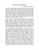 En que paz estamos pensando