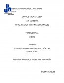 AMBITO GRUPAL: DE CONSTRUCCIÓN DEL APRENDIZAJE