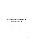 Proyecto Social de Generosidad