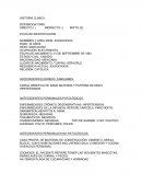 HISTORIA CLINICA: INTERROGATORIO