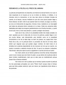 RESUMEN DE LA PELÍCULA EL PRECIO DEL MAÑANA