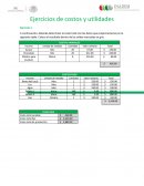 EJERCICIO DE COSTOS Y UTILIDADES MÓDULO 3.