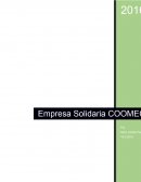 Creacion de una empresa solidaria.