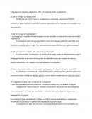 Aportes sobre la Epistemología de la Educación