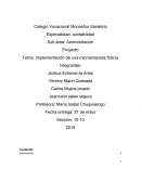 Implementación de una microempresa ficticia