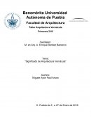 Significado de Arquitectura Vernácula