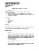PRINCIPIO DE ARQUIMEDES Y FLOTACIÓN OBJETIVO GENERAL