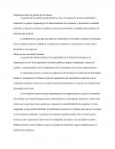 Resumen: Importancia sobre la gestión de inventarios