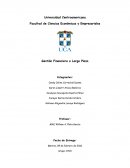 Gestión Financiera a Largo Plazo ¿Cómo está constituida la estructura de capital de las empresas?